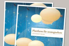 Bild på broschyr om plattform för strategiarbete.