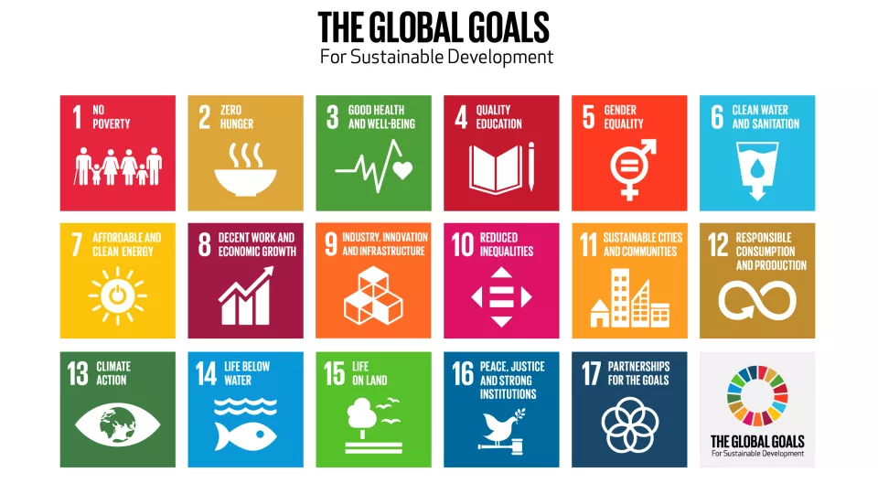 FNs globala mål i grid