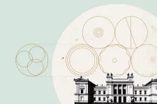 Illustrativ illustration med universitetshuset.