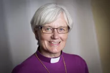 Foto av Antje Jackelén som biskop. 