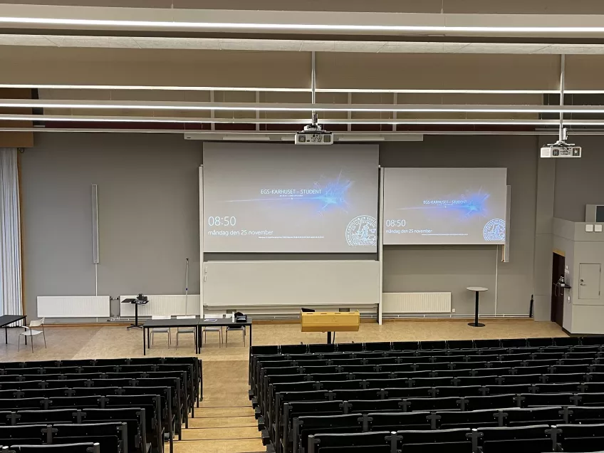 Bild på Kårhusets aula